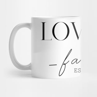 Lovejoy Family EST. 2020, Surname, Lovejoy Mug